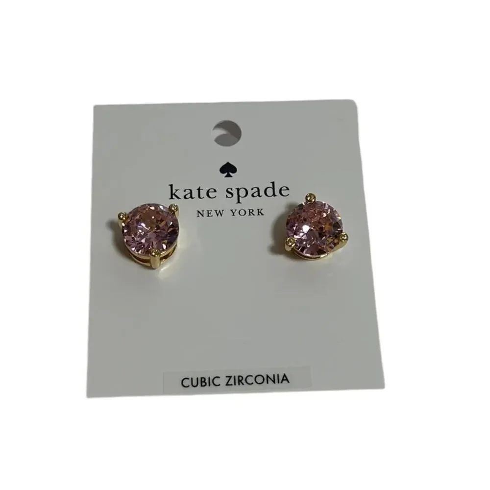 Kate Spade  Rise And Shine Studs Bright Carnation